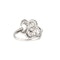 Art Deco Platinum/iridium set  French diamond ring - image 2