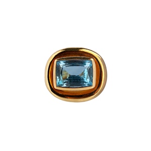 Aquamarine ring by Tiffany