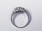 Antique Intricate Diamond Platinum Engagement Ring  DBGEMS - image 3