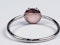 Georgian foiled rose cut diamond single stone ring  DBGEMS - image 5