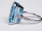Intense Aquamarine Dress Ring sku 4726   DBGEMS - image 3