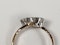 Edwardian Three Stone Diamond Ring 2190  DBGEMS - image 3