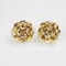 Two Colour 18ct Gold Knot Earrings  DBGEMS - image 2
