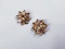 Golden topaz cluster earrings  DBGEMS - image 2
