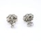 Diamond Daisy Cluster earrings - image 3