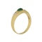 Emerald and diamond 18ct ring Spectrum Antiques - image 2