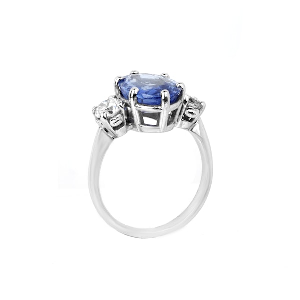 Sapphire & diamond ring. Spectrum Antiques - image 2