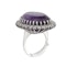 Amethyst and diamond large cocktail ring. Spectrum - image 2