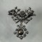 Ca 1760 silver mounted diamond brooch - image 2