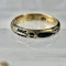 Memento Mori gold ring with black enamel - image 2