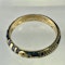 Memento Mori gold ring with black enamel - image 5