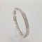 Art Deco Square collet-set Diamond Bracelet Est 12cts - image 2