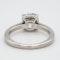 A Cushion Cut Solitaire Diamond Ring Offered by The Gilded Lly - image 4