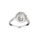 Contemporary diamond cluster ring with a centre diamond 1.02 ct and 3.25 ct total est.  diamond weight - image 2
