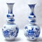 A NEAR PAIR OF RARE CHINESE TRIPLE GOURD VASES, KANGXI (1662 - 1722) - image 1