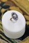 A very fine Art Deco Diamond and Sapphire Floating Ring set in 18ct Yellow Gold & Platinum, French, Circa 1930 - image 1