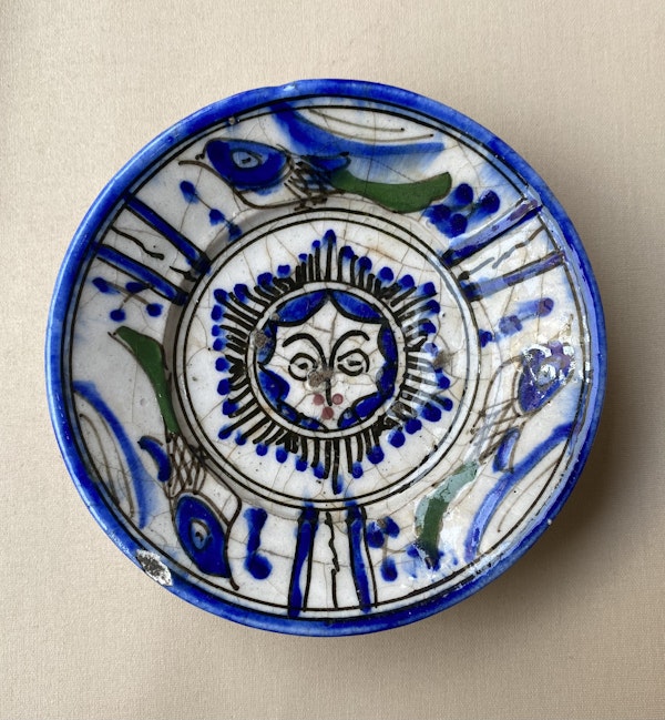 Early Qajar Dish - image 2