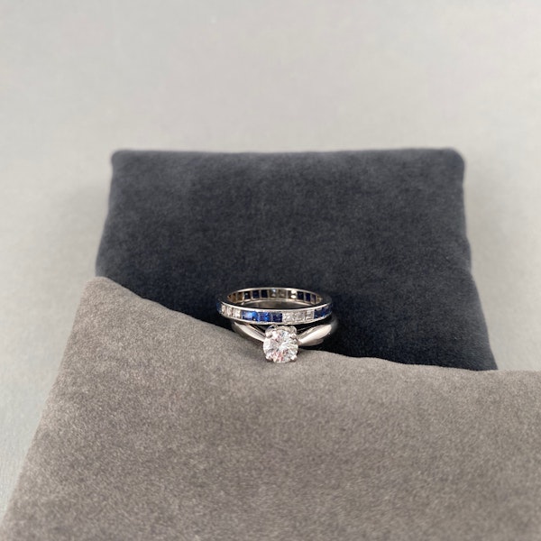Solitaire Diamond Ring in Platinum Diamond 0.50ct date circa1970 SHAPIRO & Co since1979 - image 6