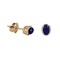 Lapis Lazuli Earrings in 18ct Gold date circa 1960 SHAPIRO & Co since1979 - image 6