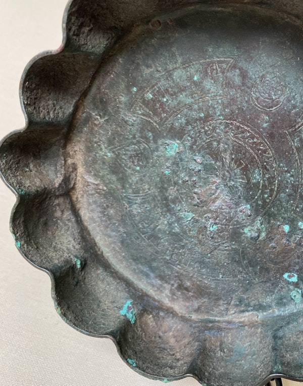 Seljuk Bronze Dish - image 2