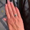 Diamond Eternity Ring in Platinum date cira1990 SHAPIRO & Co since1979 - image 9