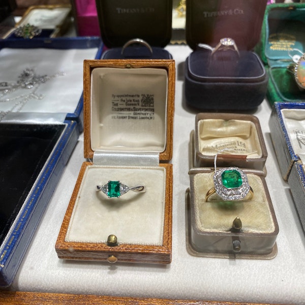 Diamond Eternity Ring in Platinum date cira1990 SHAPIRO & Co since1979 - image 10