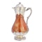 French silver and ceramic Claret Jug by Bointaburet with special design of ceramic by Clement Massier( 1844-1917) - image 2