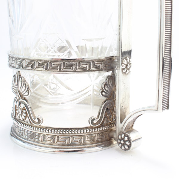 Faberge silver tea glass holder, Moscow c.1900 - image 5