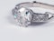 Art deco diamond engagement ring sku 4832  DBGEMS - image 2