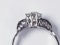 Art deco diamond engagement ring sku 4832  DBGEMS - image 3