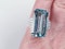 Aquamarine and diamond dress ring sku 4845  DBGEMS - image 5