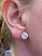 Diamond Ear Studs, Total weight of Diamonds 6.76ct - image 1