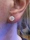 Diamond Ear Studs, Total weight of Diamonds 4.00ct - image 2