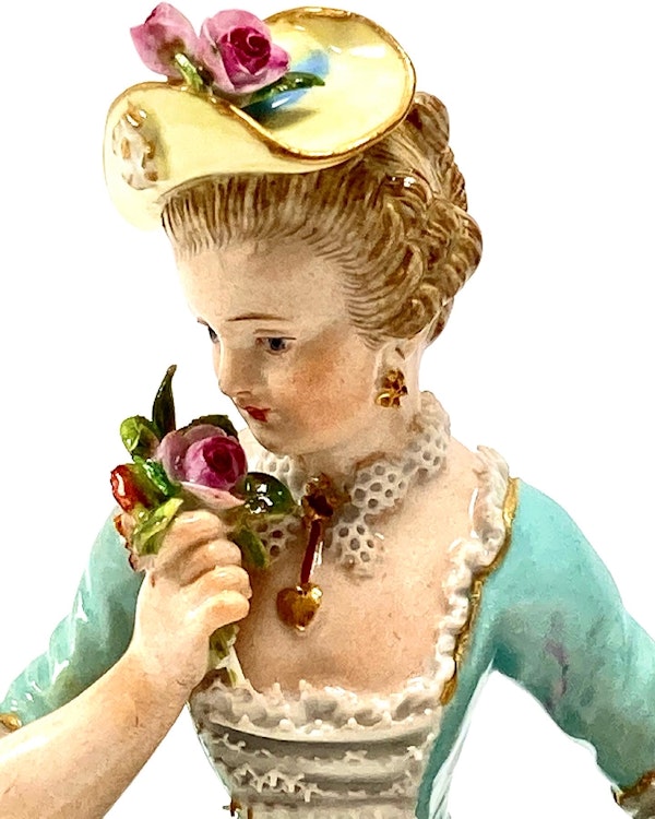 Meissen figure of “smell” - image 3