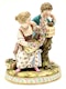 Meissen group of courting couple - image 2