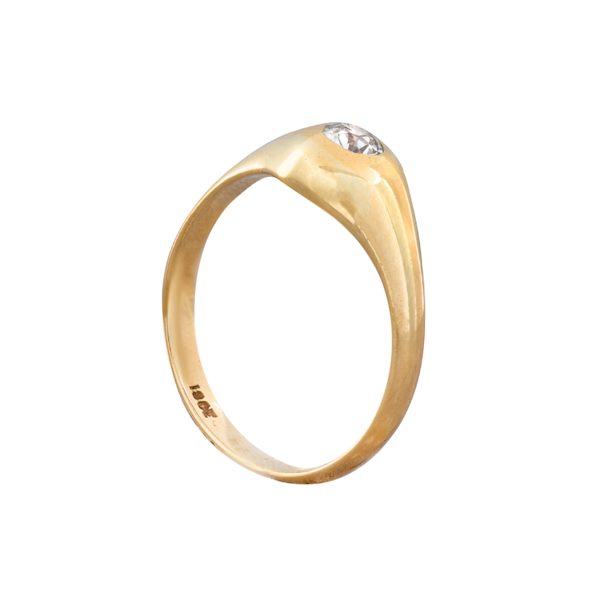 A Diamond Solitaire ring - image 2