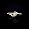An Antique One Stone Diamond ring - image 1