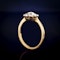 An eighteen carat Gold Daisy Diamond ring - image 2