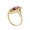 A Garnet and Gold ring - image 2