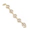 A French Diamond and Pearl Gold Bracelet - image 2