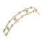 A Turquoise Gold Bracelet - image 2
