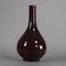 Chinese copper-red pear-shaped bottle vase, 18th century - image 1