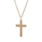 A Nine Carat Gold Cross and Chain - image 3