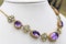 An exceptional example of a late Georgian Demi-Parure set with Amethysts, Seed Pearls and Chrysobery in High Carat Yellow Gold, English, Circa 1820 - image 5