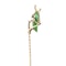 A Gold and Green Enamel Diamond Grasshopper Tie Pin - image 2