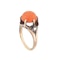 A Coral Diamond Ring - image 2