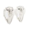 A pair of Austrian Rock Crystal Dress Clips - image 2