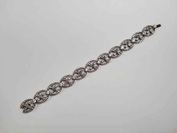 Antique diamond bracelet sku 4884 DBGEMS - image 2