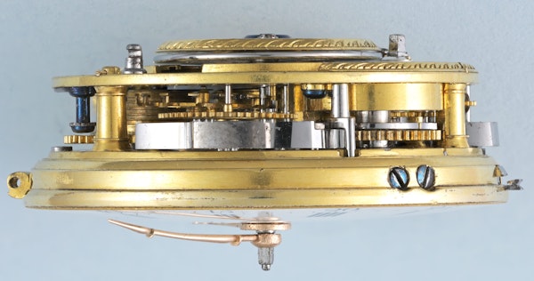 ENGLISH GOLD AND ENAMEL REPEATER - image 5