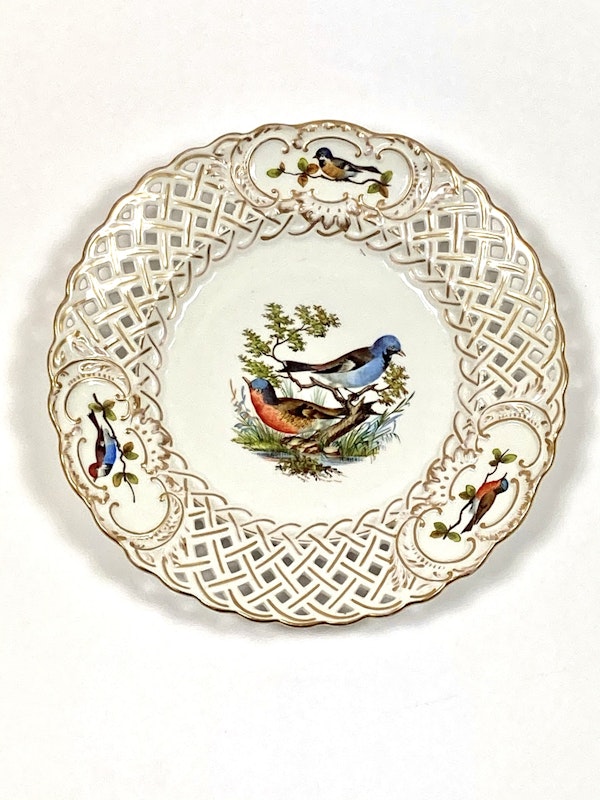 Meissen bird painted plates - image 2